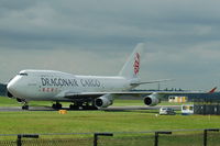 B-KAE @ EGCC - Dragonair Cargo - Taxiing - by David Burrell