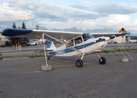 N5213X @ ANC - General Aviation Parking area at Anchorage International - by Timothy Aanerud