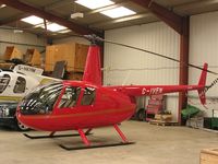 G-IVEN - R44 II in the hangar at Wellesbourne - by Simon Palmer