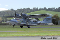 ZK-PBY @ NZAR - civil registered amphibian posing as RNZAF NZ4017 - by Peter Lewis