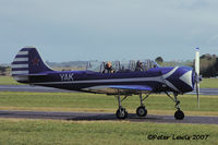 ZK-YAK @ NZAR - aerobatic mount - by Peter Lewis