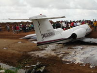 N500ND @ DOM - @ end of runway in Melville Hall Dominica - by MR