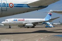 F-BTTD @ LBG - This aircraft wearing the colors from Air Inter is now belongs to the Air Museum from Le Bourget