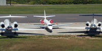 N865EC @ HPN - On the ramp at Westchester... - by Stephen Amiaga
