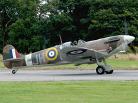 G-MKVB @ EGBM - Supermarine 349 Spitfire LFVB