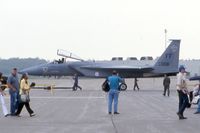 84-0008 @ FFO - F-15C at the 100th Anniversary of Flight celebration, as rain begins - by Glenn E. Chatfield