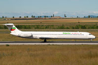 LZ-LDC @ VIE - Bulgarian Air Charter MD80 - by Yakfreak - VAP