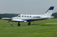 G-FEBE @ EGLD - Cessna 340A - by Terry Fletcher