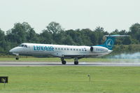 LX-LGX @ EGCC - Luxair - Landing - by David Burrell