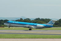 PH-OFG @ EGCC - KLM - Taking Off - by David Burrell