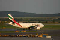A6-EFB @ LOWW - Emirates Cargo A310 - by AndiF