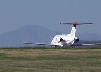 92-0350 @ KAPA - Takeoff with Pikes Peak Colorado in the background. - by Bluedharma