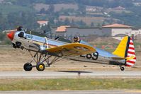 N48742 @ CMA - 1941 Ryan ST-3KR as PT-22 taxiing to RWY 26 for takeoff to perform at the 2006 Camarillo Airshow.