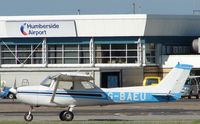 G-BAEU @ EGNJ - Cessna F150L - by Terry Fletcher