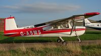 G-ASMS @ EGCS - Cessna 150A - by Terry Fletcher