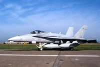 163495 @ DVN - F/A-18C at the Quad Cities Air Show - by Glenn E. Chatfield