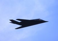 UNKNOWN @ DVN - F-117A fly by at the Quad Cities air show - by Glenn E. Chatfield