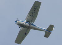 G-BJWH @ EGLG - 4. G-BJWH over the house - by Eric.Fishwick