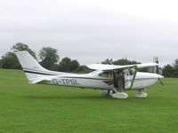 G-TPSL @ EGHP - Cessna 182 at Popham - by Simon Palmer