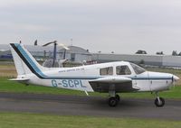 G-SCPL @ EGBW - Cherokee at Wellesbourne - by Simon Palmer