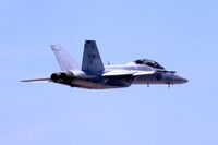 165796 @ DVN - F/A-18F at the Quad Cities Air Show - by Glenn E. Chatfield