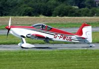 G-PWUL @ EGNW - A rare aircraft type on a rarely visited airfield. - by Joop de Groot