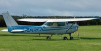 G-CEOK @ EGNF - Cessna 150M - by Terry Fletcher