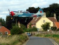 G-TYAK @ EGNF - Yak52 at the very pleasant Netherthorpe airfield