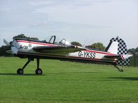 G-YKSS @ EGBK - Yak-55 at Sywell - by Simon Palmer