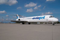 OE-IKB @ VIE - Aviajet MD80 - by Yakfreak - VAP