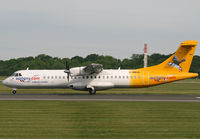 G-BWDA @ EGCC - Aurigny ATR - by Kevin Murphy