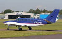 G-OOSI @ EGHH - Cessna 404 - by Les Rickman