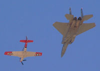N151AF @ KFTG - F-15 and Mustang Fly-by EAA Front Range - by Bluedharma