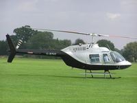 G-BTHY @ EGBK - Jet Ranger at Sywell - by Simon Palmer