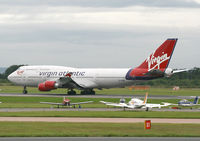 G-VTOP @ EGCC - Virgin 747 taking off 05L - by Kevin Murphy