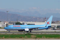 I-NEOS @ LEMG - Taxiing out for take off at Malaga Pablo Picasso Airport - by Steve Hambleton