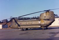 66-0117 - CH-47A at the maintenance ramp, Lawson Army Air Field, Ft. Benning.  It was transferred to the VNAF and captured by North Vietnam at the end of the war. - by Glenn E. Chatfield