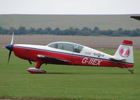 G-IIEX @ EGSU - 1. G-IIEX at Duxford September Airshow - by Eric.Fishwick