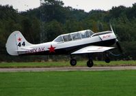 G-BXAK @ EGBM - Yak52 - by Terry Fletcher