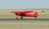 N4386V @ KAKO - Time to go home for the C-195 - National Radial Engine Exhibition 2007 - Akron Colorado - by John Little