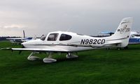 N982CD @ EGBM - Cirrus SR22 - by Terry Fletcher