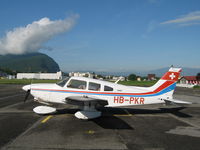 HB-PKR @ LFLI - A typical Archer II belonging to AeroFormation, a fantastic school in Lausanne - by Patrick de Goumoens