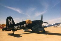 N712RD @ GKY - Corsair at open house - by Zane Adams