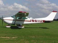 G-BGPA @ EGBK - Cessna 182 visiting Sywell - by Simon Palmer