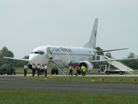 EI-DFD - Boeing 737 4S3/Air One/Rivolto-Udine - by Ian Woodcock