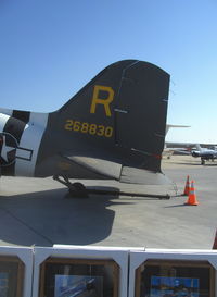 N45366 @ CMA - 1943 Douglas DC-3 as C53D SKYTROOPER 'D-Day Doll', two Curtiss-Wright R-1820-56 1,200 Hp each, tail data - by Doug Robertson