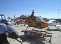 UNKNOWN @ CMA - Hillberg EH 1-01 ROTORMOUSE, AiResearch 36-55C 145 shp, in build - by Doug Robertson