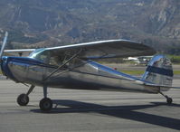 N2430N @ SZP - 1947 Cessna 140, Continental C85 85 Hp, taxi - by Doug Robertson