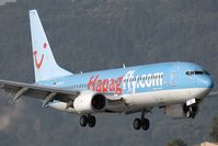 D-AHFZ @ LGKR - Hapag Fly 737-800 - by Andy Graf-VAP