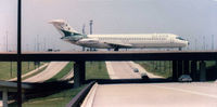 N985Z @ DFW - Ozark Airlines @1985 - by Zane Adams